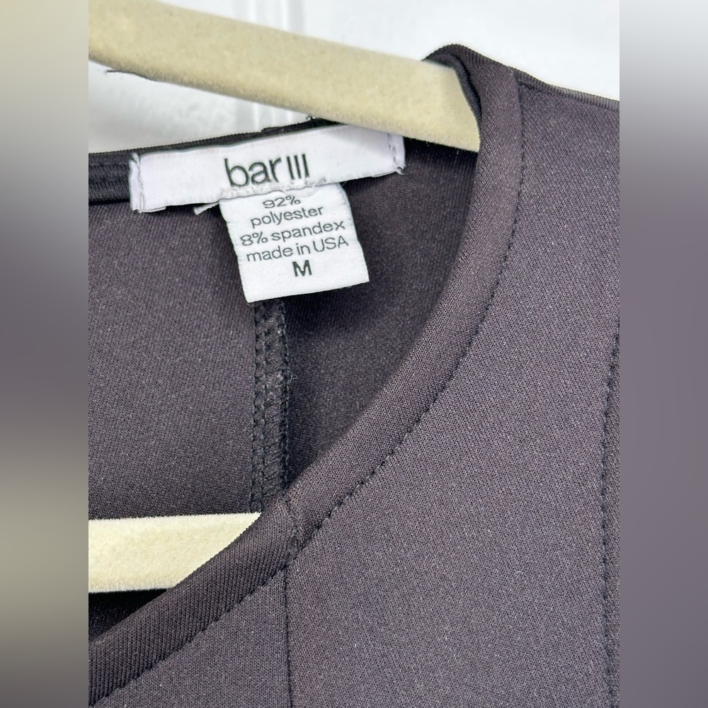 Bar III Black Sleeveless Dress - Picture 4 of 4